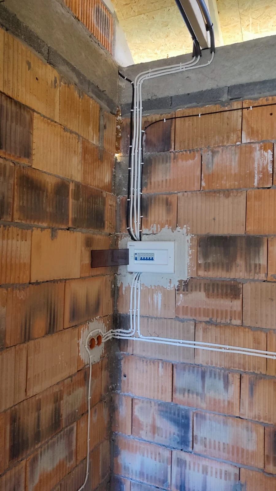 Okablowanie instalacji elektrycznej Dabcze
